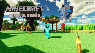 Crafting Our first Diamond Armour 😍 | Minecraft Survival Series Episode 9