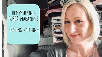 Demystifying Burda Magazines - Tracing Patterns!