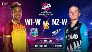 WC 2026: WI-W vs NZ-W 4th Match PREDICTION 🔥 Who Will Win? | Women's T20 World Cup 2026