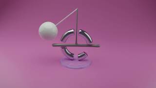 Blender 3D Pendulum Satisfying Animation
