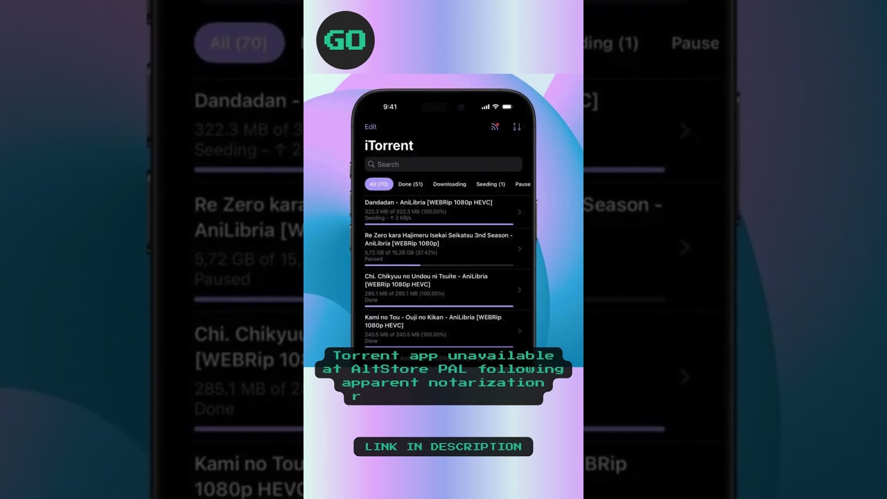 Torrent app unavailable at AltStore PAL following apparent notarization revocation by Apple