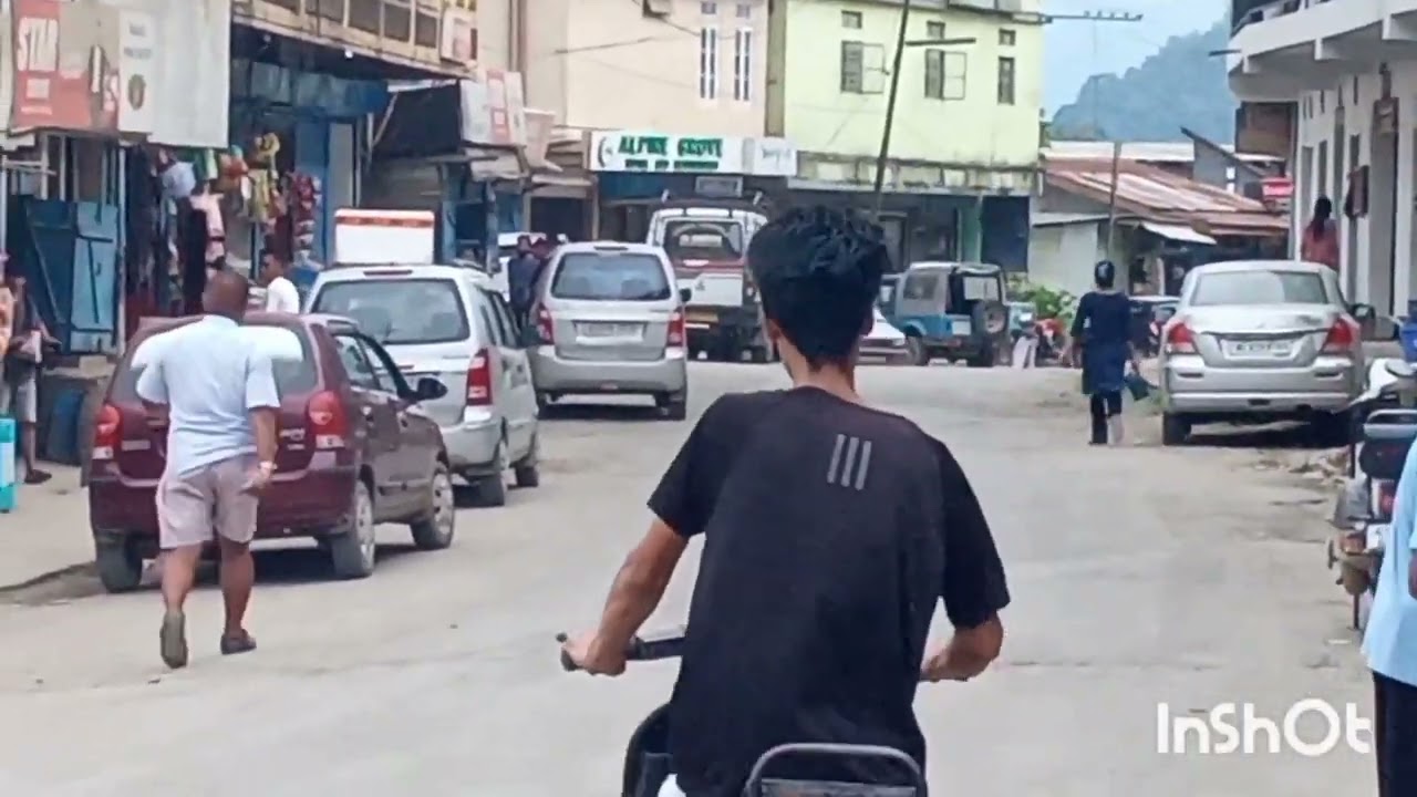 Changtongya Town road Location Nagaland 👍