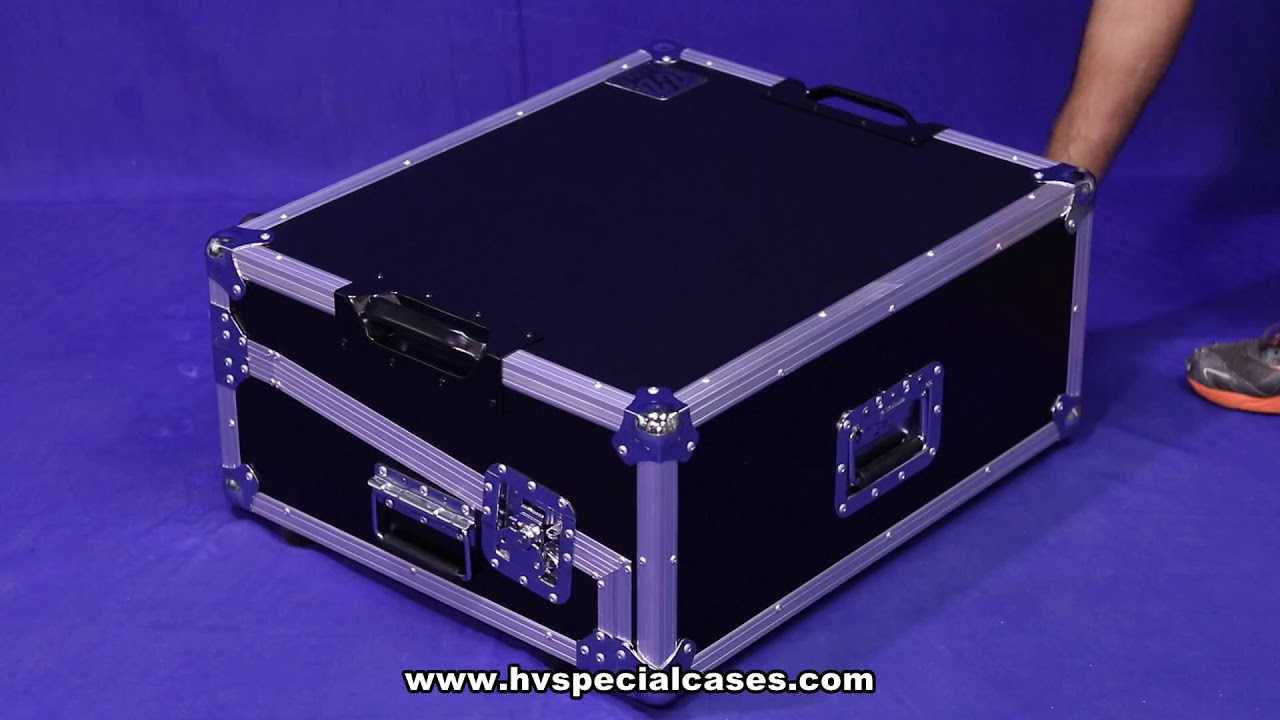 CASE PARA MA LIGHTING COM LED E CONEXÕES ATRÁS