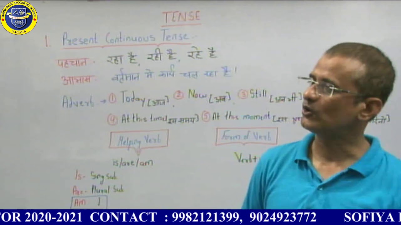 Class 9th Nd 10th English : Tense Part 2 