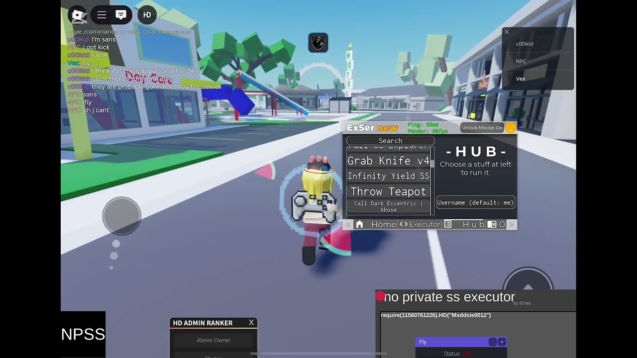 Fe Roblox Script Showcase SS Executor Universal Script Works In 