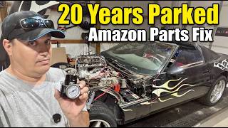 $1,700 Corvette Parked for 20 Years — Cheap Amazon Parts Get It Running