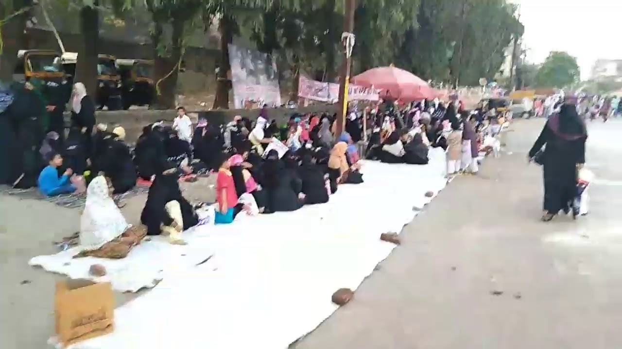 mumbra protest against NRC and CAA