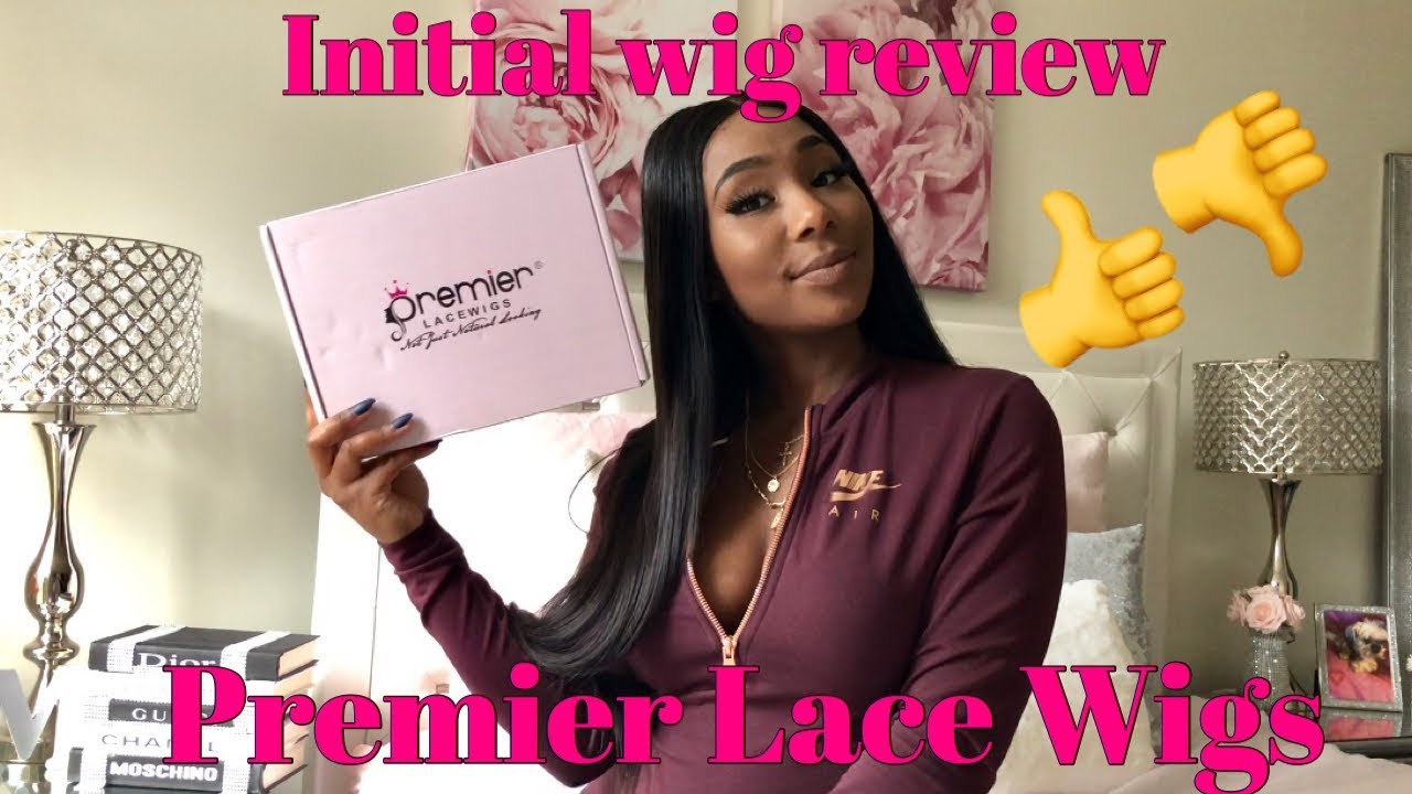 Initial Wig Review on Premier Lace Wigs! Indian Remy Loose Wave Wig