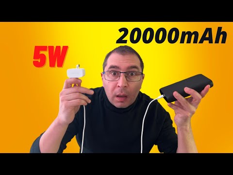 Videó: Mennyi ideig tart egy 20000 mAh-s akkumulátor feltöltése?