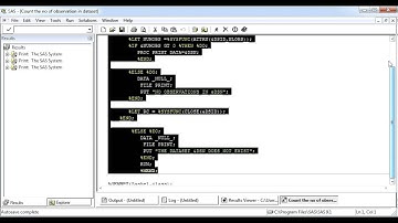Creating a macro to count observation in SAS dataset