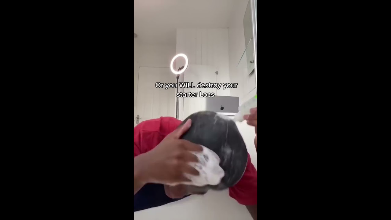 One Of The Best Ways To Wash Starter Locs Shorts Naturalhair Hairtips
