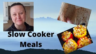 Slow Cooker Meals - Energy Saving