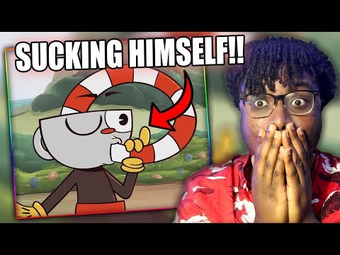 CUPHEAD DRINKS HIMSELF! | PieAnimations: The Cursed Thirst (Cuphead Parody) Reaction!
