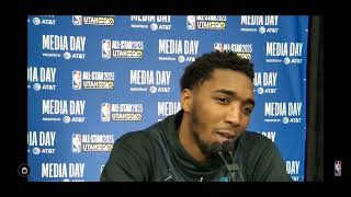 donovan mitchell has bad eyesight but doesnt wear contacts/glasses during games!