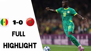 Senegal vs Morocco Full Match Highlights