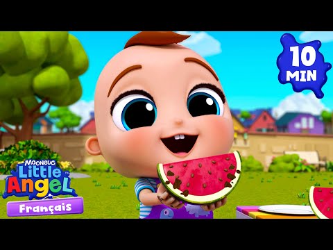 Mon Petit Ventre Gargouille | Little Angel | Chanson + Comptines du Monde / Vidéos Éducatives