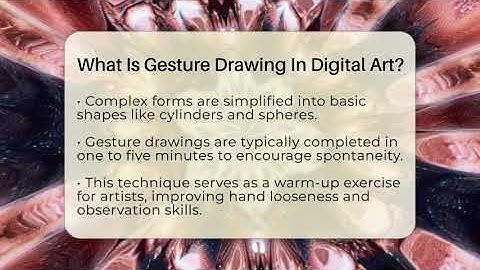 What Is Gesture Drawing In Digital Art? - The Virtual Art Desk