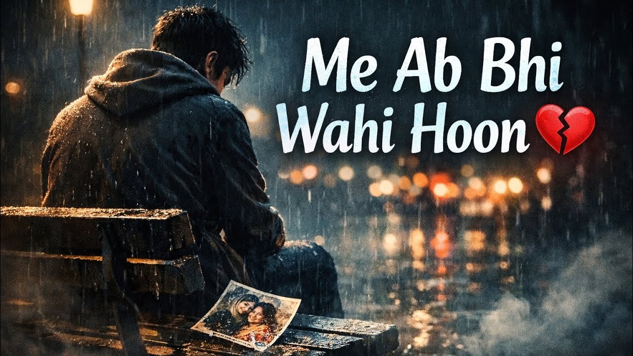 Me Ab Bhi Wahi Hoon - SadLofi Song 2026 | Heart TouchingHindi Breakup Song