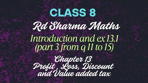 Ex 13.1 rd sharma maths class 8 // part 3 from q 11 to 15  in chapter 13 //@activebeing 