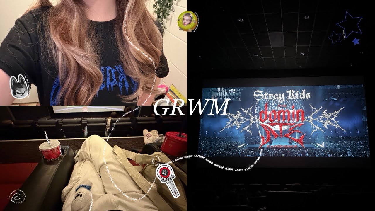 GRWM TO SEE THE SKZ MOVIE 🎥 || new things, cinema, grwm 