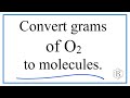Mole Conversion and Unit Analysis