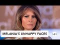 All Of Melania Trump's Unhappy Faces