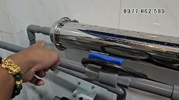 Lọc nước giếng khoan bị nhiễm Vôi !