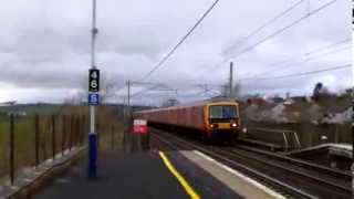 (HD) Royal Mail Class 325 Triple pass Carluke working Sheildmuir - Warrington 19/02/14