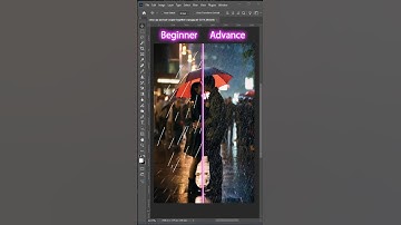 Advance rain effect in 1 minute in photoshop