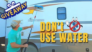 Clean Your RV (WITHOUT WATER) In HALF THE TIME  // RV Lifestyle