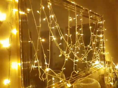 HanLuckyStars Guirnaldas Luminosas Cadena, Guirnalda luminosa, con 8 modos y buena capacidad de ilum - YouTube