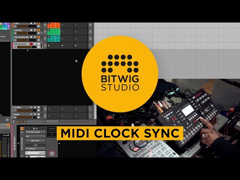 Bitwig Studio 2 Key Feature: MIDI Clock Slave