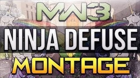 MW3 - Ninja Defuse Montage 1 (Funny MW3 Moments)