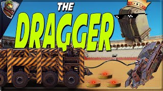 Trolling Arena Players with a King Mine Dragger Truck creation - Crossout Gameplay