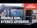 Double Din Upgrade Chevrolet Suburban | Backup Camera | Bluetooth | #camp #overlanding #suboverland