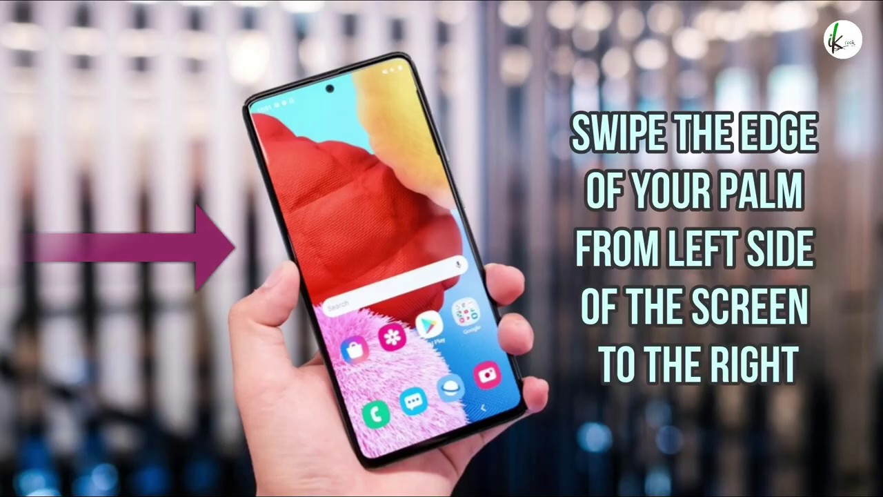 How To Take a Screenshot on Samsung Galaxy A51!! سامسونج