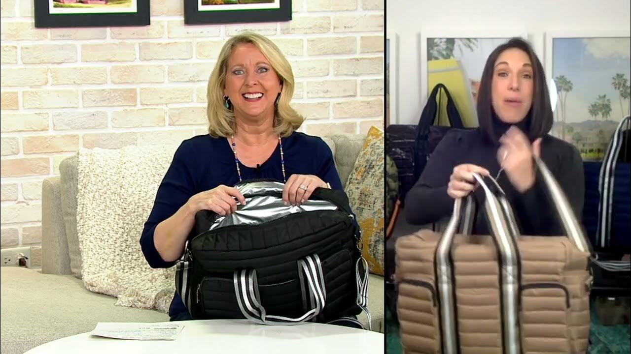 Think Royln Duffel Bag w/ Trolley Sleeve - The Highlander on QVC 