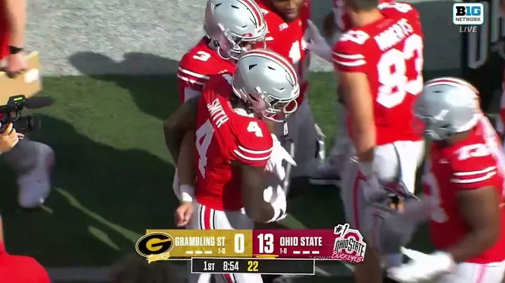 Jeremiah Smith 87-Yard Touchdown vs Grambling State | 2025 College Football Season 