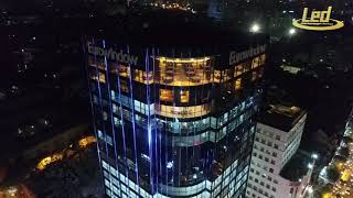 Chiếu sáng trang trí tòa nhà EUROWINDOW - Số 2 Tôn Thất Tùng