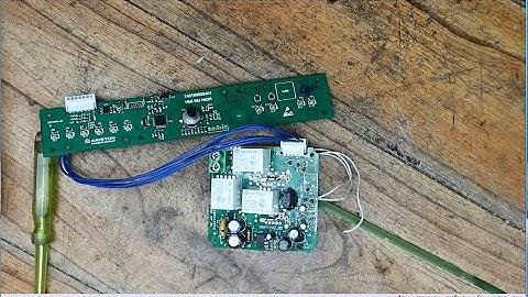 Sửa bo mạch bình ARISTON Nhiễm sét lỗi nhiều thứ