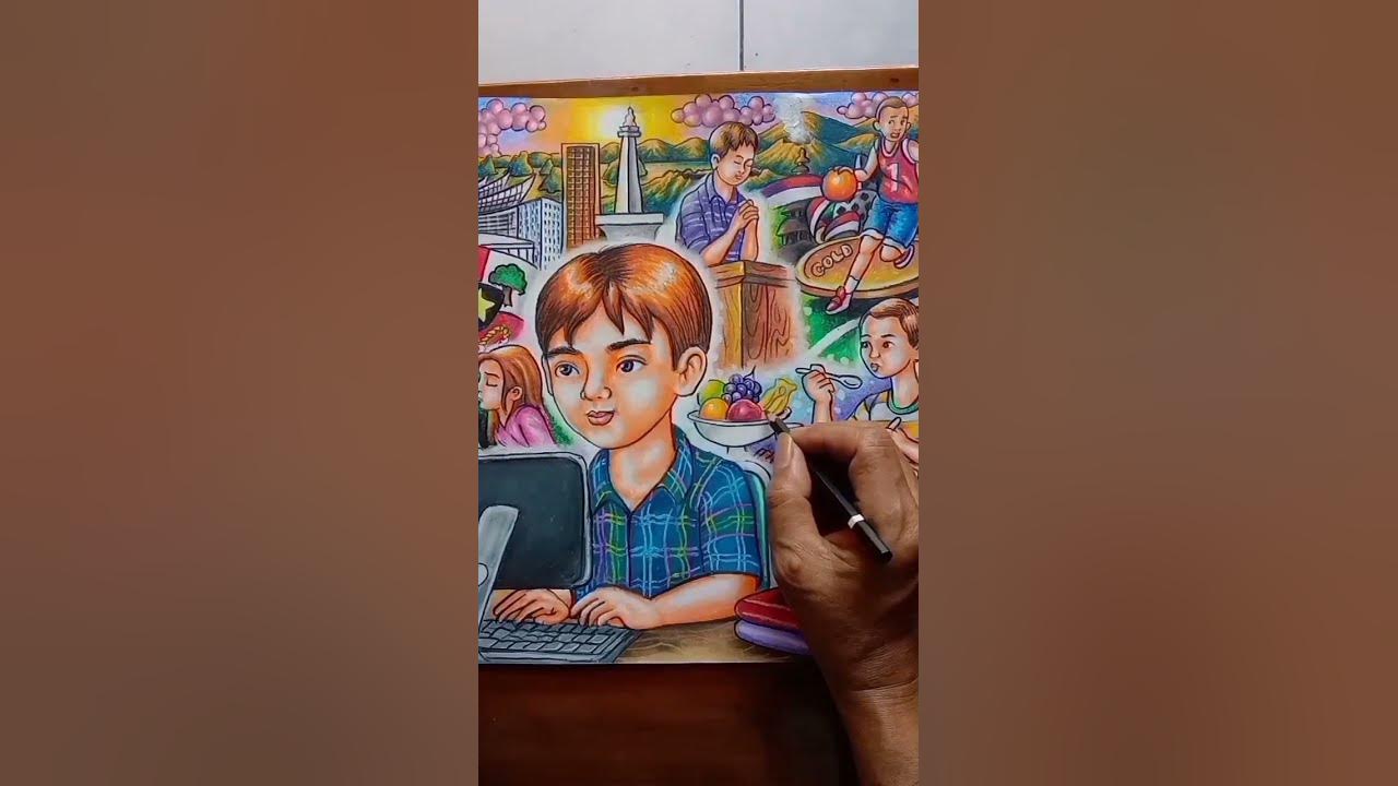 7 Kebiasaan Anak Hebat #art #drawing#fyp#shorts 7 Kebiasaan Anak Hebat #art #drawing#fyp#shorts