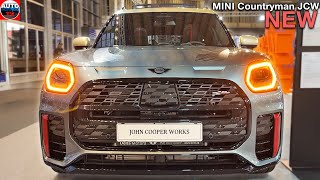 All New MINI COUNTRYMAN JCW 2024 - Visual OVERVIEW, INFOTAINMENT, exterior & interior
