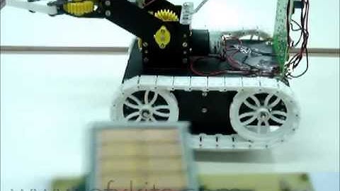 Touch Screen Based Remote Controlled Robotic Vehicle for Stores Management