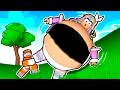 You can only WIN this Roblox OBBY by being FAT...