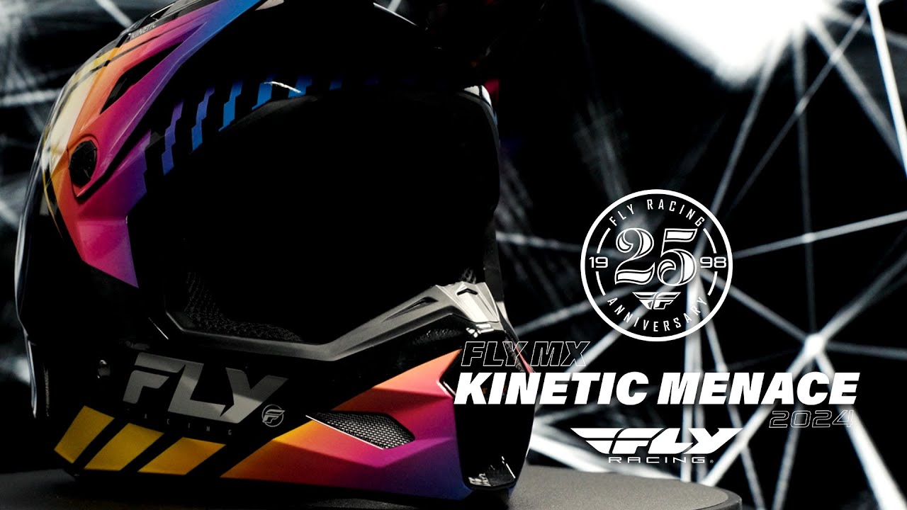 Casque moto cross enfant Fly Racing Kinetic Menace - Cross