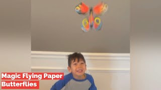 Magic Flying Butterflies - Paper Flying Butterflies - Paper Butterflies That Fly Out of Cards