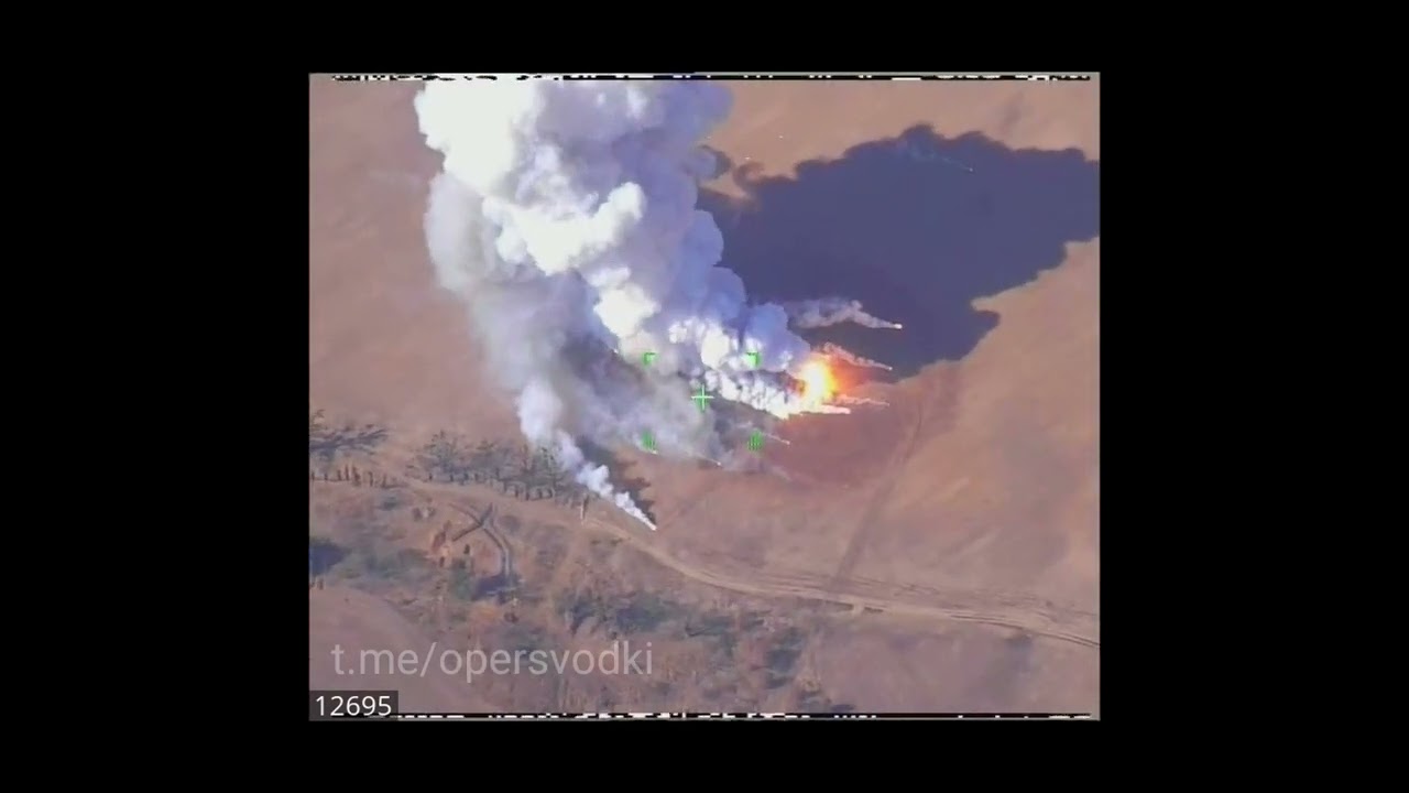 Ukrainian anti-aicraft SAM BUK destroyed by precise Russian strike