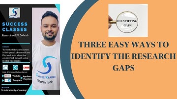 3 Ways To Identify The Research Gaps | Research Paper | Gaurav Soin