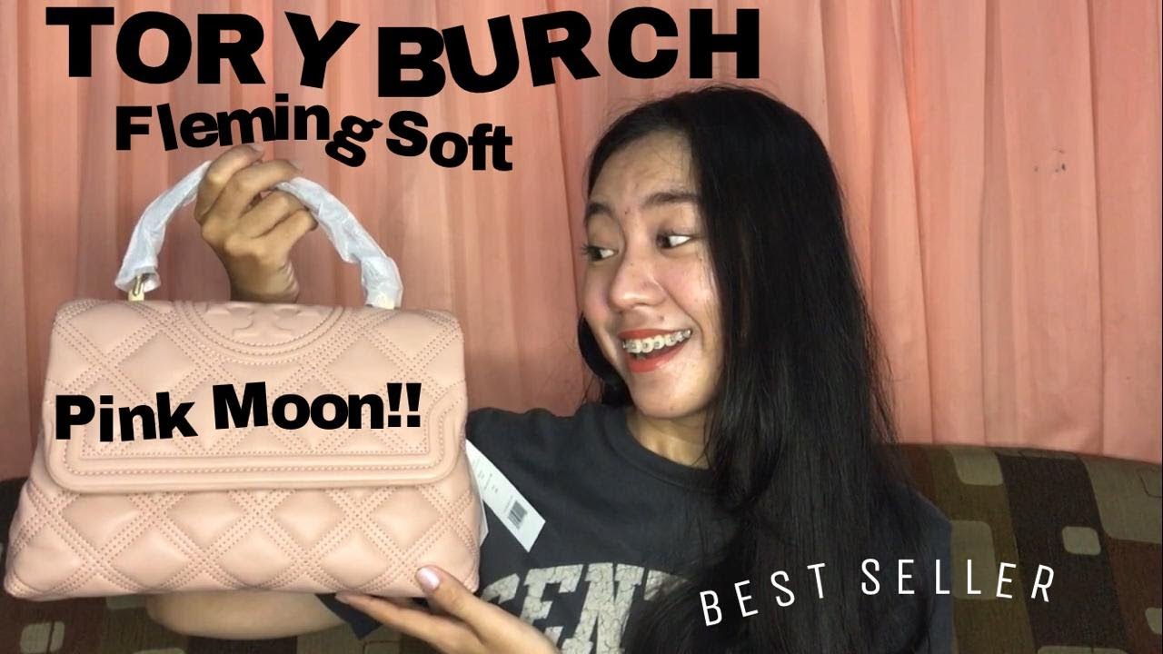 Tory Burch soft fleming small : Black vs Pink Moon 