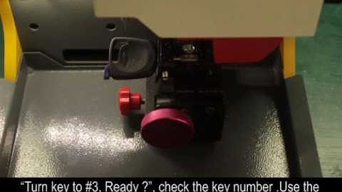 .How to Cut FO21 keys by SEC-E9 automatic key cutting machine